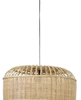 Svítidla Přírodní bambusové závěsné světlo Dalika - Ø 60*38cm Light & Living 2941284