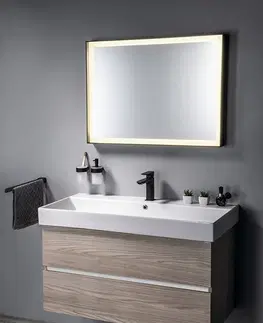 Koupelnový nábytek SAPHO ODETTA umyvadlová skříňka 95x50x43,5cm, dub stříbrný DT100-1111