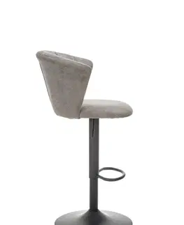 Barové židle HALMAR Barová židle H104 šedá