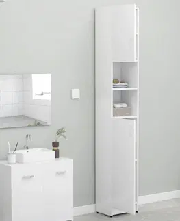 Koupelnové skříňky Koupelnová skříňka vysoká Dekorhome Dub sonoma