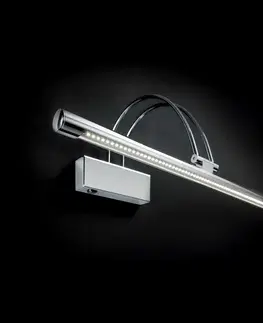 LED nástěnná svítidla LED Nástěnné svítidlo Ideal Lux Bow AP66 ottone satinato 121178 mosazné 46cm  