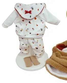Hračky panenky LLORENS - M38-945 obleček pro panenku miminko velikosti 38 cm