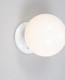 Stropni svitidla Retro stropní svítidlo bílé opálové sklo - Scoop