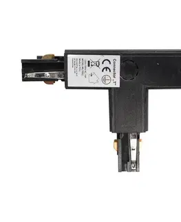 Svítidla  Konektor pro svítidla v lištovém systému 3-fázový TRACK černá typ T 