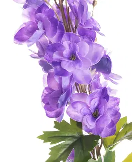 Umělé květiny Větvička víly 110cm violet