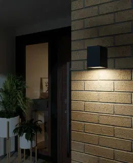 Venkovní nástěnná svítidla Lucande Flexibilní LED venkovní nástěnné svítidlo Lorik