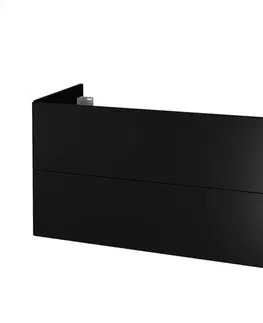 Koupelnový nábytek MEREO Siena, kúpeľňová skrinka 100 cm, černá mat CN442S