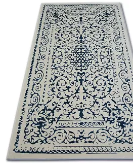 Koberce a koberečky Dywany Lusczow Kusový koberec MANYAS Zeggy šedo-modrý, velikost 80x150