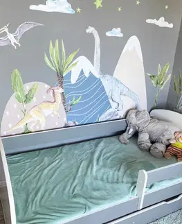 Samolepky na zeď Samolepky do dětského pokoje - Dinosauří svět