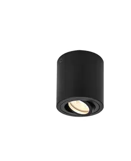 LED bodová svítidla SLV BIG WHITE TRILEDO CL vnitřní stropní nástavbové svítidlo, QPAR51, černá, max. 10W 1002010