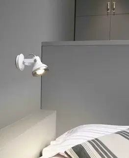 Moderní bodová svítidla FARO RING nástěnná lampa, bílá
