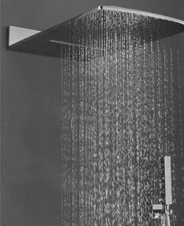 Sprchy a sprchové panely SAPHO Hlavová sprcha s kaskádou 600x320, chrom DC456