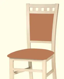 Židle Kasvo DANIEL 1 židle javor / látka světle hnědá