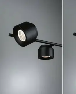 LED lustry a závěsná svítidla PAULMANN LED závěsné svítidlo 3-krokové-stmívatelné Puric Pane Effect 6x6,5 / 1x4,5W černá
