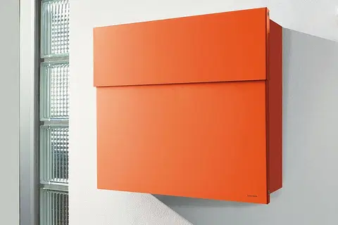 Poštovní schránky Radius design cologne Schránka na dopisy RADIUS DESIGN (LETTERMANN 4 orange 560A) oranžová