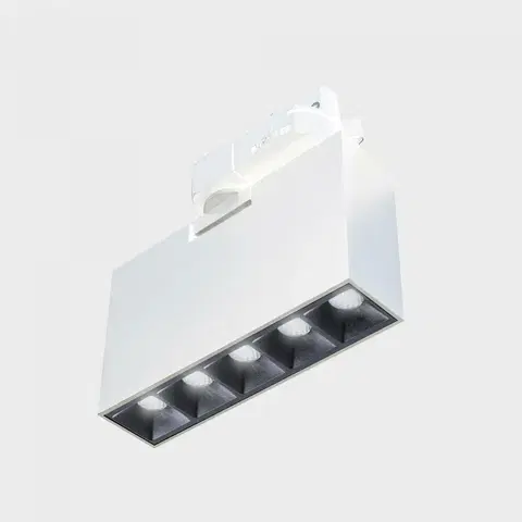 Svítidla pro 3fázové kolejnice KOHL LIGHTING KOHL-Lighting NSES Tracklight 137x34.5 mm bílá-černá 10 W CRI 90 3000K Non-Dimm