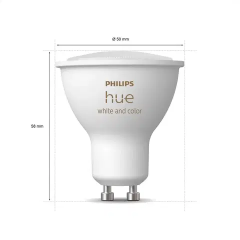 SmartHome Startovací balíček Philips Hue Philips Hue White & Color Ambiance GU10 starterkit