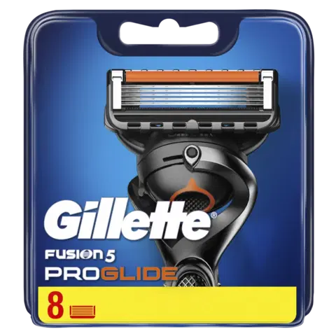 Zastřihovače vlasů a vousů Gillette Náhradní hlavice Fusion5 ProGlide, 8 ks