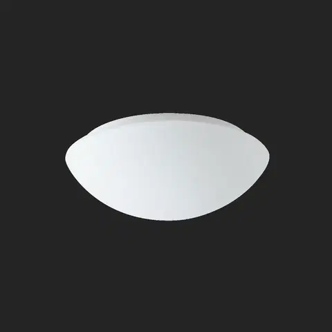 Klasická nástěnná svítidla OSMONT 71154 AURA 8 IP stropní/nástěnné skleněné svítidlo bílá IP65 3000/4000 K 11W LED HF