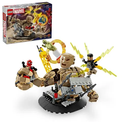 Hračky LEGO LEGO -  Marvel 76280 Spider-Man vs. Sandman: Poslední souboj