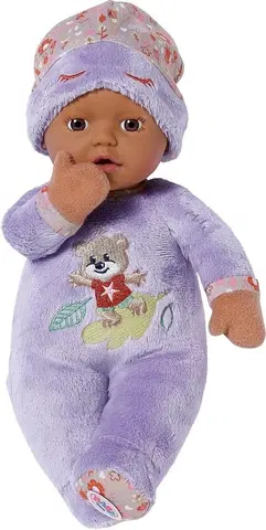Hračky panenky ZAPF CREATION - BABY born for babies Spinkáček fialový, 30 cm
