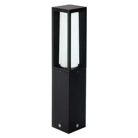 Sloupková světla Albert Leuchten Moderní hliníkové soklové světlo 936, černá