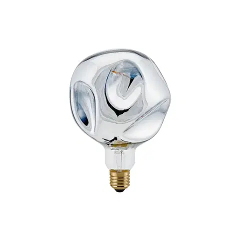 Stmívatelné LED žárovky Sigor LED žárovka Giant Ball E27 4W 918 dim stříbrná-kovová.