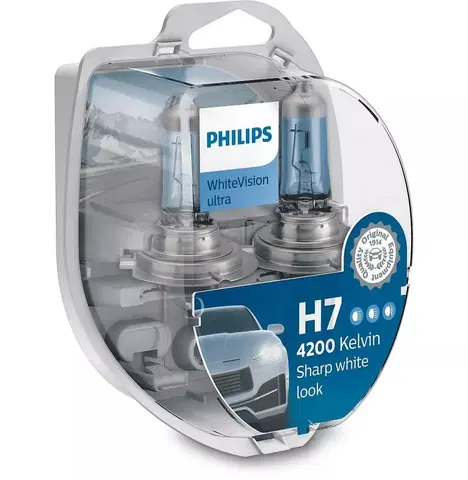 Autožárovky Philips WhiteVision ultra 12972WVUSM H7 PX26d 12V 55W