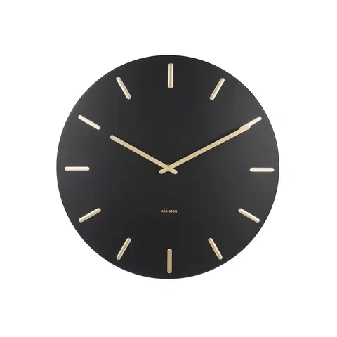 Hodiny Karlsson 5716WH Designové nástěnné hodiny  pr. 45 cm