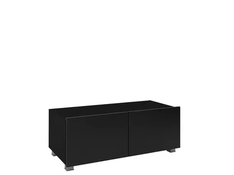 TV stolky ArtGiB TV stolek 100 CALABRINI C-11 Barva: černá / černý lesk