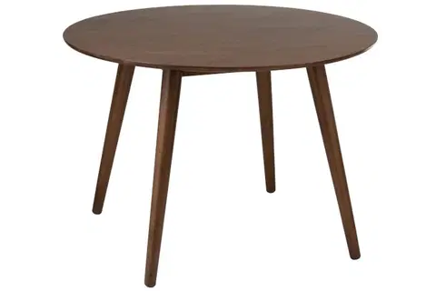 Jídelní stoly Hnědý jídelní stůl Armrest Vintage- Ø106*75 cm J-Line by Jolipa 95943