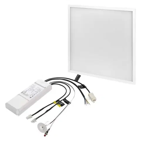 LED světelné panely EMOS LED panel PROFI 60x60, čtvercový vestavný bílý, 40W neutrální bíla, Emergency ZR5412E