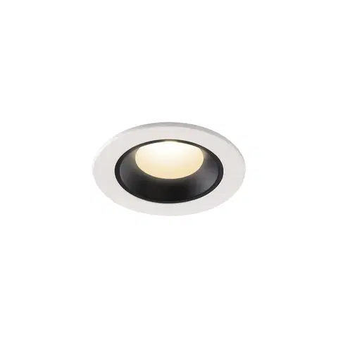 LED podhledová svítidla SLV BIG WHITE NUMINOS XS zápustné stropní svítidlo bílé/černé 4000 K 40° 1005547