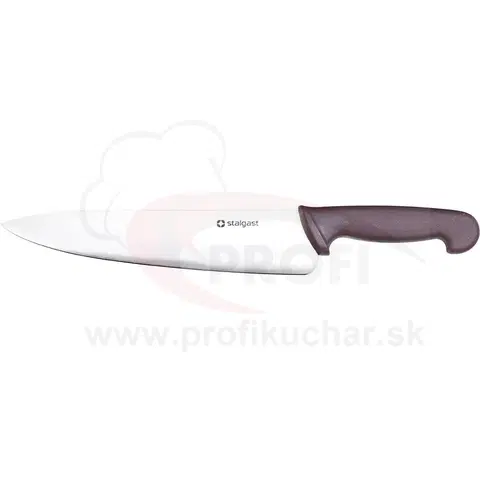 Kuchyňské nože Kuchařský nůž HACCP Stalgast - hnědý 25cm