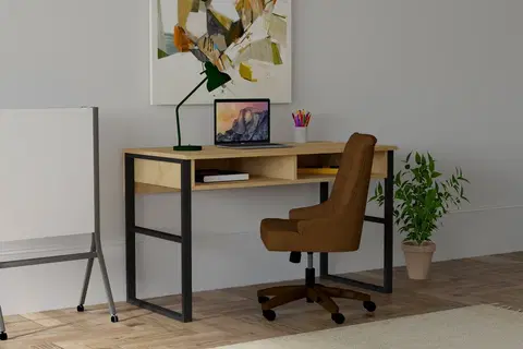 Kancelářské a psací stoly Psací stůl MISTO dub