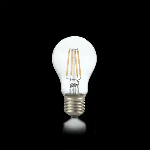 LED žárovky LED filamentová žárovka Ideal Lux Goccia Trasparente 253428 E27 4W 4000K 450lm čirá