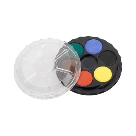 Hračky KOH-I-NOOR - Barvy vodové okrouhlé 6 barev