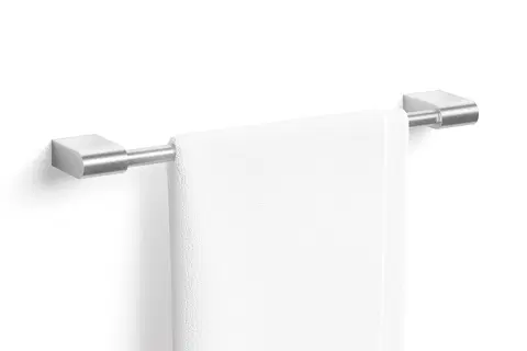 Koupelnový nábytek Nerezový věšák na ručníky 50 cm nerezový broušený ZACK