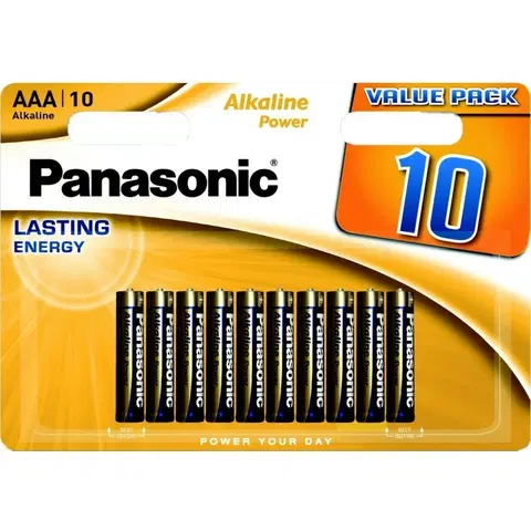 Elektronika Panasonic Sada alkalických baterií LR03APB/10BW, 10 ks