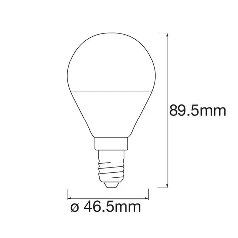 Chytré žárovky LEDVANCE SMART+ LEDVANCE SMART+ WiFi E14 5W kapka RGBW