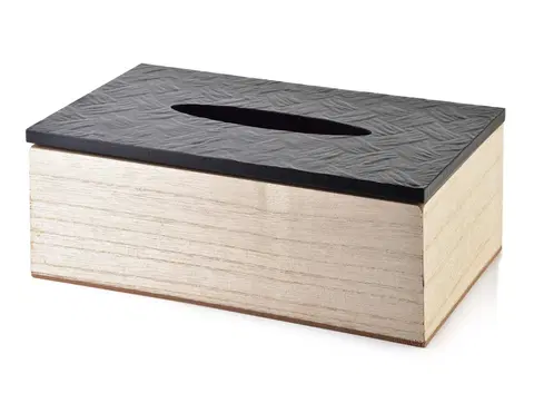 Úložné boxy Mondex Box na kapesníky Susie černý