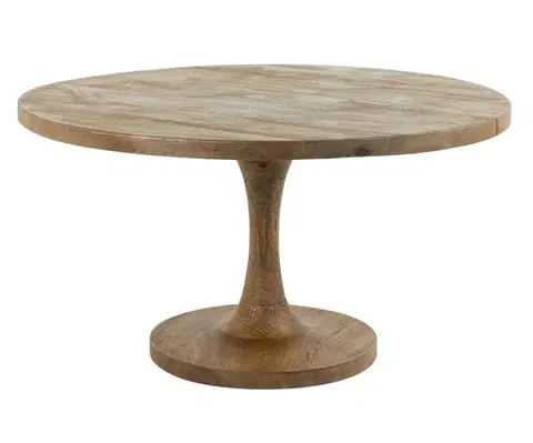 Konferenční stolky Kulatý dřevěný bistro stolek Bicaba - Ø70*40 cm Light & Living 6767964
