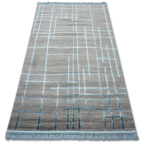 Koberce a koberečky Dywany Lusczow Kusový koberec MANYAS Herro šedo-modrý, velikost 80x150