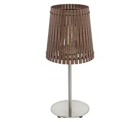 Lampy Eglo Eglo 96203 - Stolní lampa SENDERO 1xE27/60W/230V 