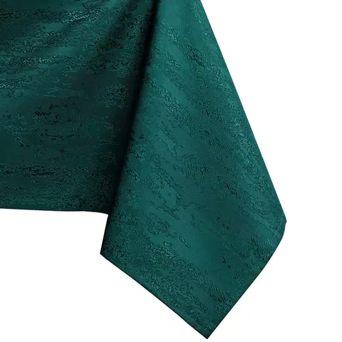 Ubrusy Oválný ubrus AmeliaHome VESTA lahvově zelený, velikost o150x500