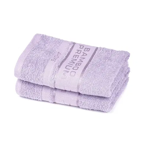 Ručníky 4Home Bamboo Premium ručník světle fialová, 50 x 100 cm, sada 2 ks