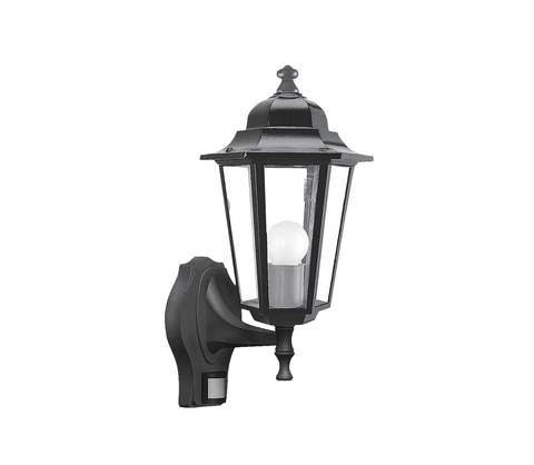Zahradní lampy Rabalux Rabalux 8217 - Venkovní nástěnné svítidlo s čidlem VELENCE 1xE27/60W/230V 