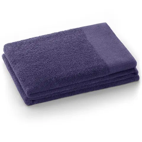 Ručníky Bavlněný ručník AmeliaHome AMARI fialový, velikost 70x140