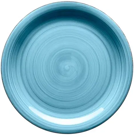 Talíře Mäser Keramický mělký talíř Bel Tempo 27 cm, modrá
