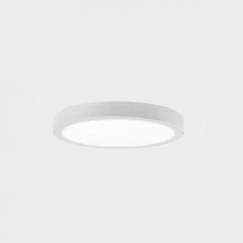 Klasická stropní svítidla KOHL LIGHTING KOHL-Lighting DISC SLIM stropní svítidlo pr. 225 mm bílá 24 W CRI 80 3000K Non-Dimm